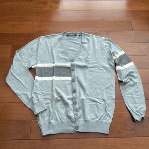 Travis Matthew lightweight cardigan sweater